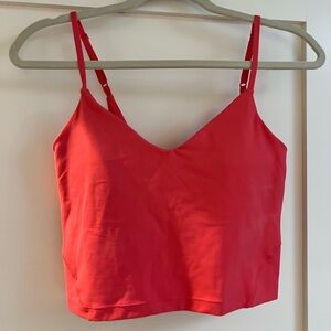 Lululemon Align Cropped Cami Tank top A/C cup